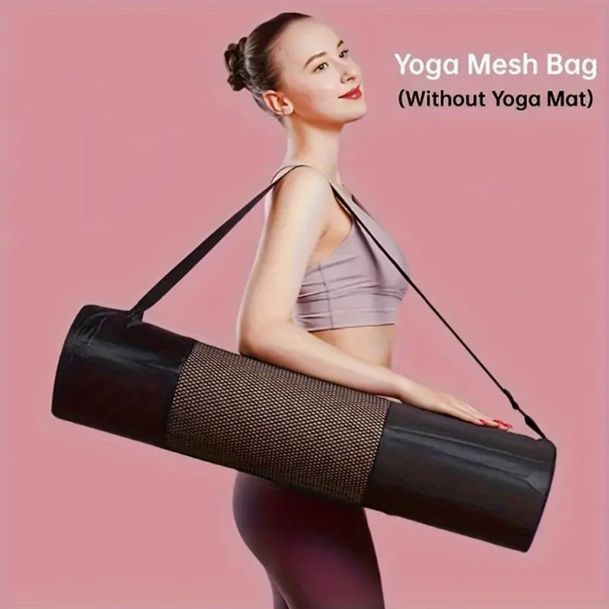 Yoga Mat - 1 Breathable Yoga Mat Storage Mesh
