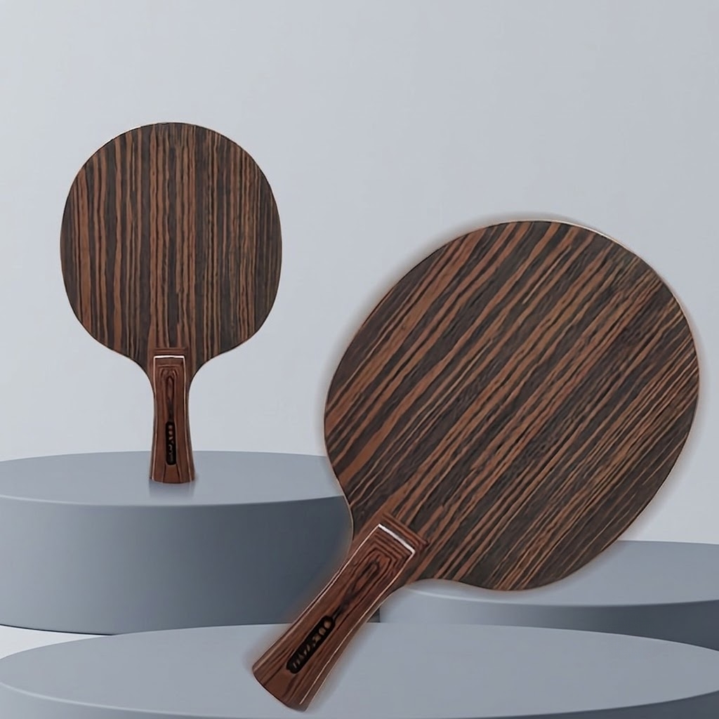 Ebony Table Tennis Racket Blad - Tennis Racket ulasan dan harga
