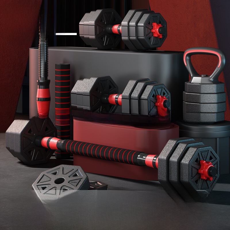 Adjustable Octagonal Dumbbells - Dumbbell Set ulasan dan harga