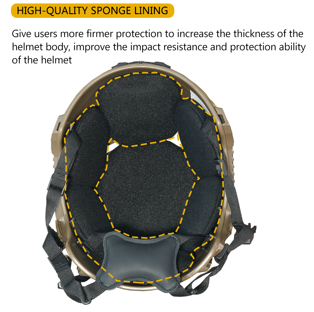 BOOIU Tactical Helmet ABS Chil - Sports Equipment 5 Years Old ulasan dan harga