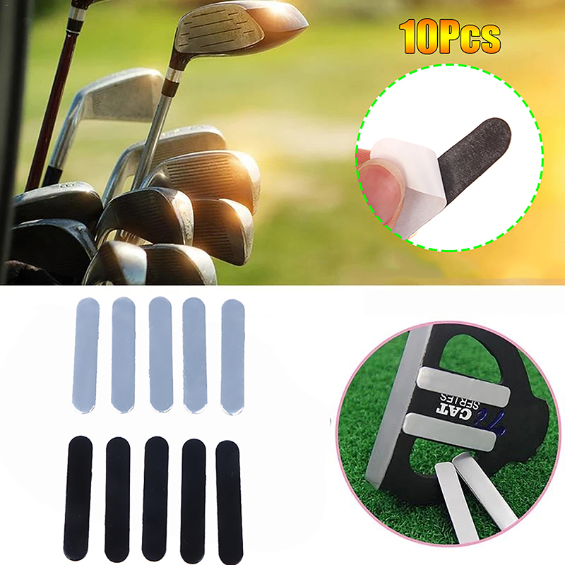 10pcs Weighted Lead Tape Golf  - Tennis Racket ulasan dan harga